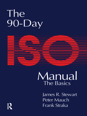 cover image of The 90-Day ISO 9000 Manual